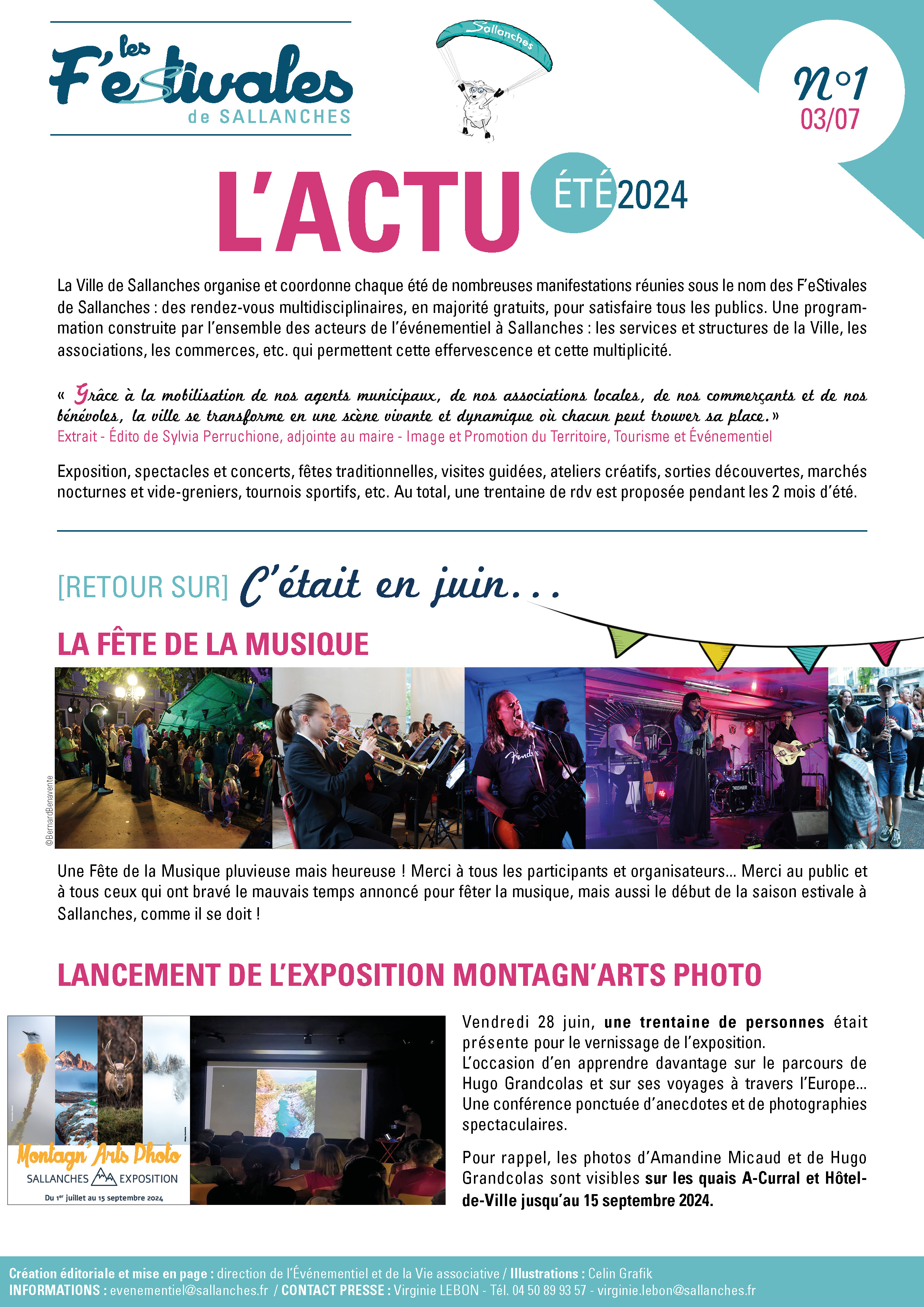 ACTU DE L'ÉTÉ #1