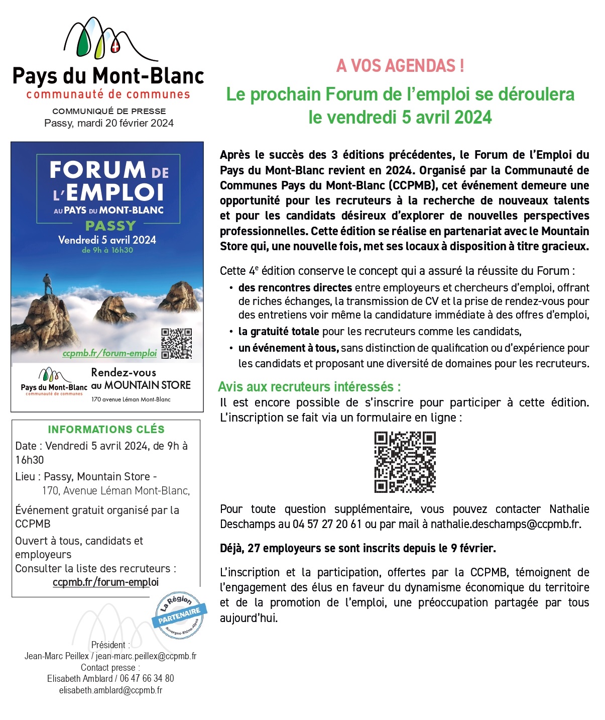 Forum de l'emploi avril 2024 1