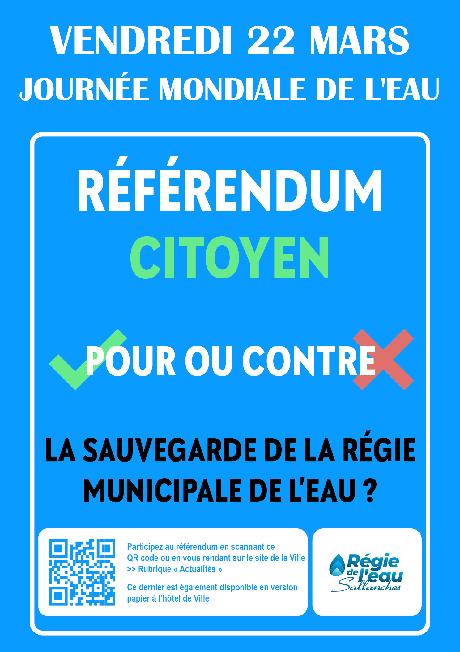 Référendum citoyen régie