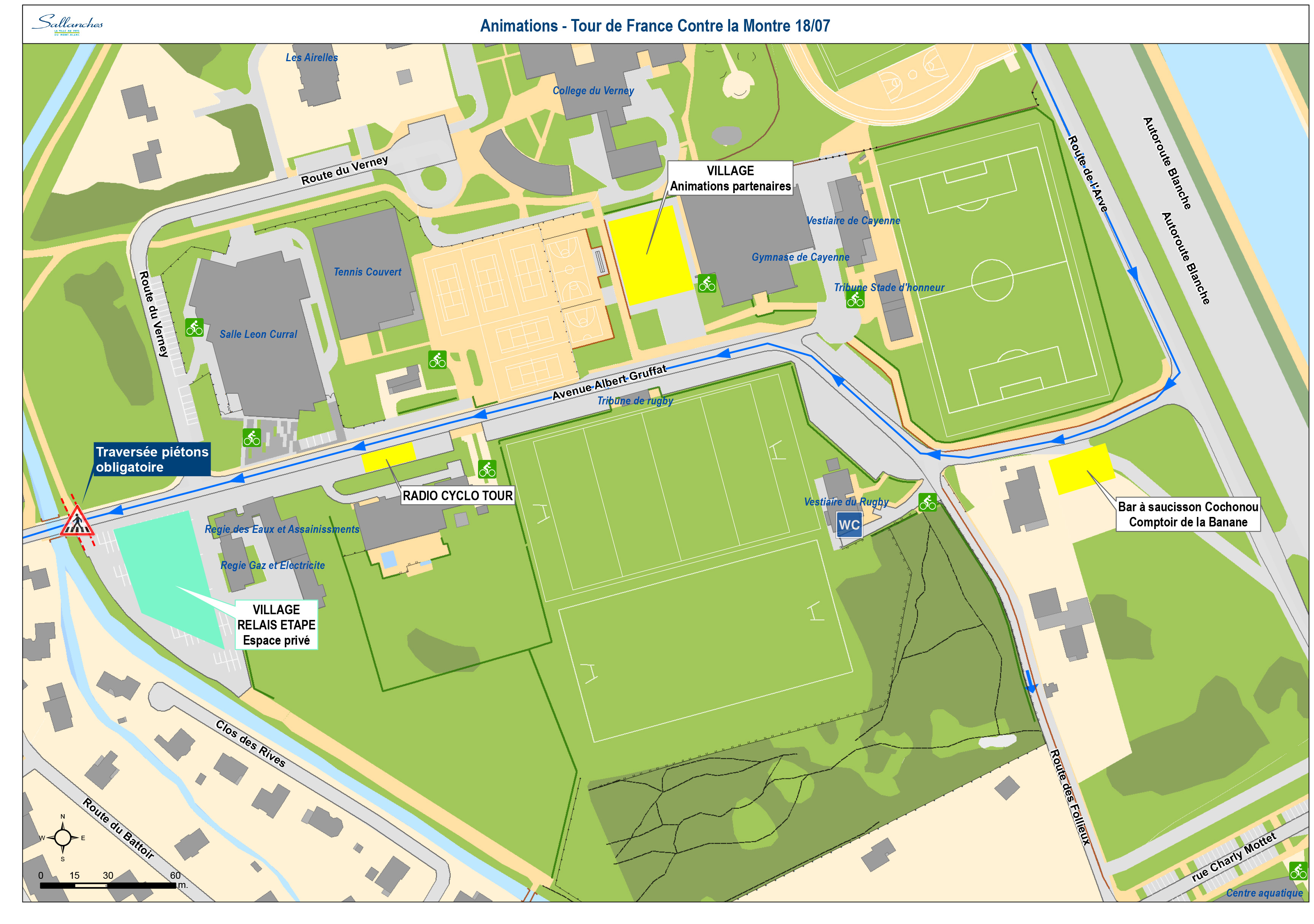 Plan des animations TDF 2023