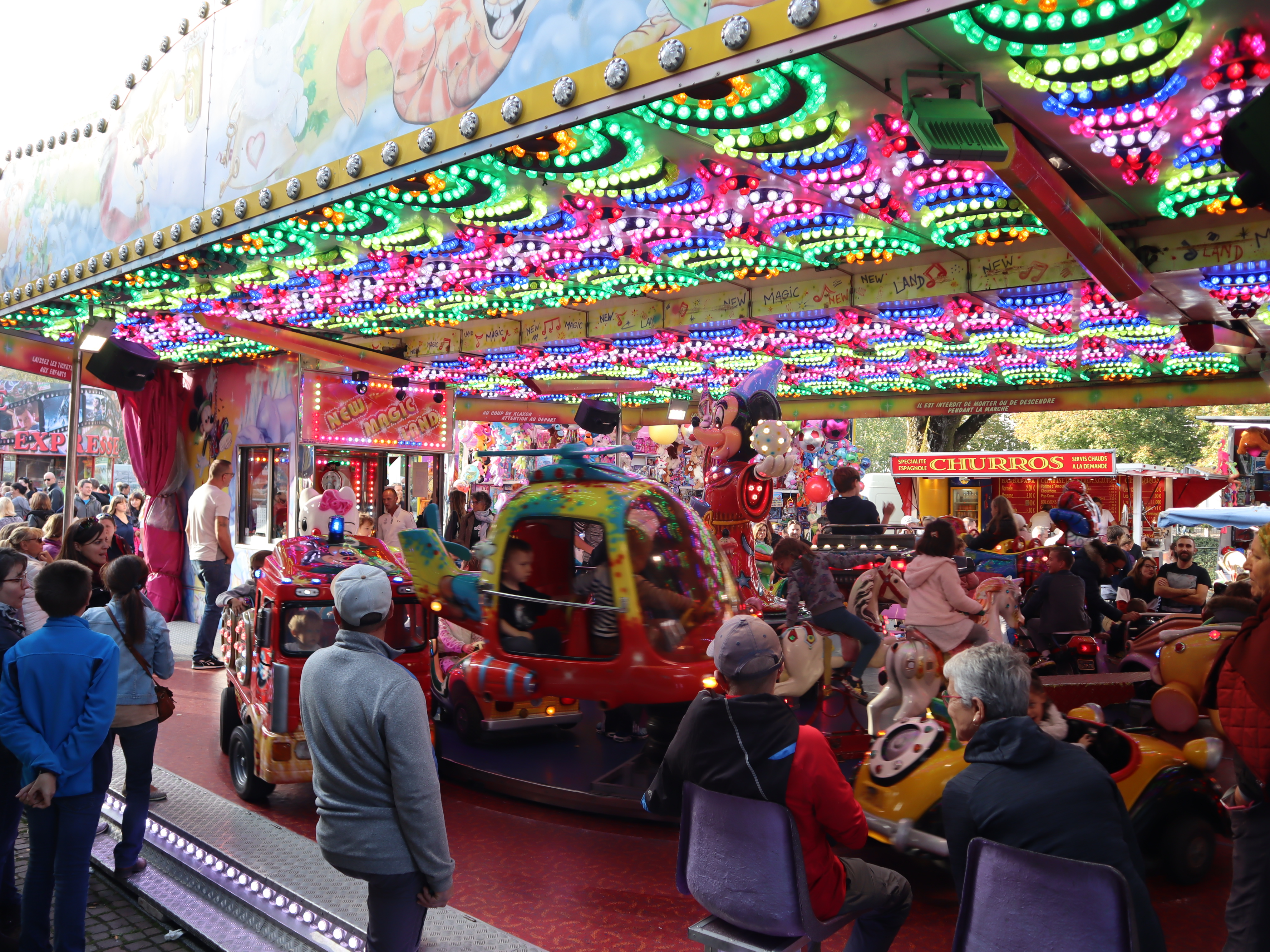 Marché et fête foraine