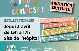 L'opération "Tous au compost" s'invite à Sallanches !