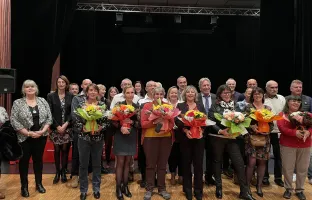 21 agents mis à l'honneur 