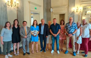 Jade Croz obtient la médaille de la Ville !